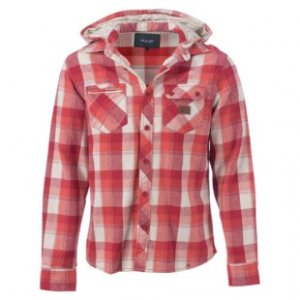 Animal Hoodie | Animal Linwick Hooded Shirt - Chilli Pepper
