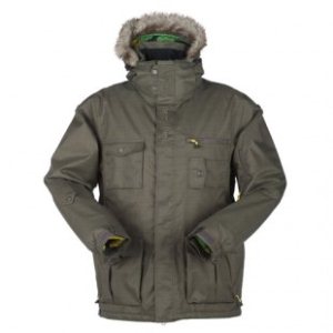 Animal  Jacket | Animal Armin Snowboard Jacket - Grape Leaf