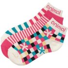 Animal Socks | Animal Hayes 3 Pk Trainer Socks - Hot Pink