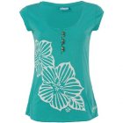 Animal T Shirt | Animal Angela Womens Deluxe Top - Atlantis Green