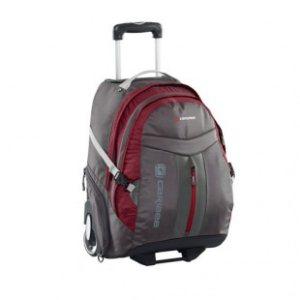 Caribee Luggage | Caribee Time Traveller 19 Wheeled Backpack Bag - Red