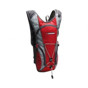 Caribee Rucksack | Caribee Flow Hydration Pack - Red Silver