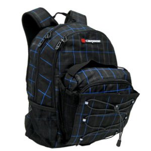 Caribee Rucksack | Caribee Snack Pack Backpack - Blue Plaid