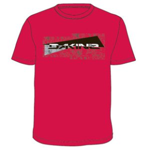 Dakine T Shirt | Dakine Two Tone Ss T-Shirt 09-10 - Red