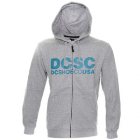 Dc Hoody | Dc Deecee Zip Hoodie - Heather Grey