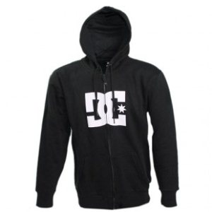Dc Hoody | Dc Star Zip Hoodie - Black