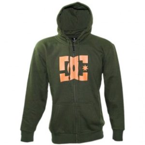 Dc Hoody | Dc Star Zip Hoodie - Cypress