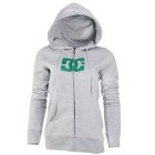 Dc Hoody | Dc Star Zip Womens Hoodie - Heather Grey Emerald