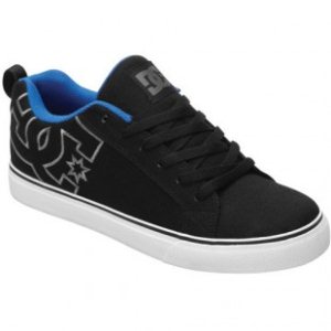 Dc Shoes | Dc Court Vulc Tx Shoe - Black Royal Black