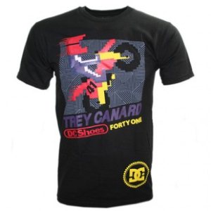 Dc T-Shirt | Dc Digital Canard T Shirt - Black