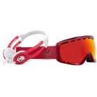 Dragon Goggles | Dragon Rogue Snow Goggles - Skullcandy Clear ~ Red Ion