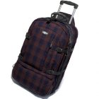 Eastpak Luggage | Eastpak Archer 65 - Blue Brown Check