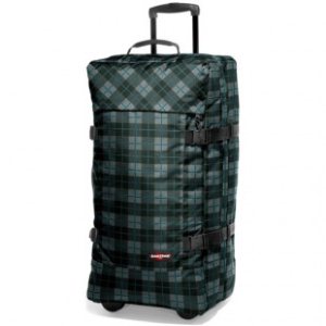 Eastpak Luggage | Eastpak Transfer L - Unichecks Black