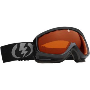 Electric Goggles | Electric Egk Kids Snow Goggles - Gloss Black Orange Silver Chrome