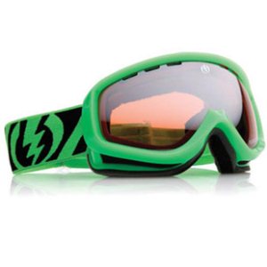 Electric Goggles | Electric Egk Kids Snow Goggles - Mutant Green ~ Orange Chrome