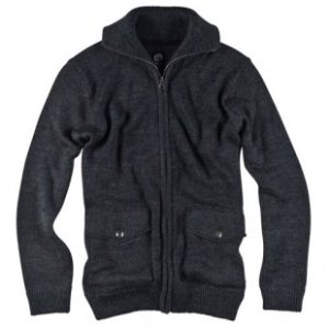 Element Cardigan | Element Grady Cardigan - Black Heather