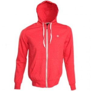 Element Hoody | Element Cornell Ii Zip Hoodie - Tango Red