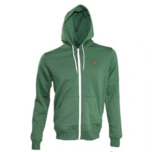 Element Hoody | Element Smith V Zip Hoodie - Canteen Green