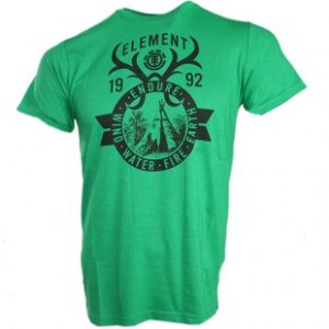 Element T Shirt | Element Antler Ss T Shirt - Celtic