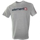 Element T Shirt | Element Logo Ss T Shirt - Grey Heather