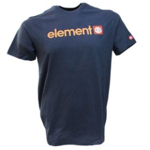 Element T Shirt | Element Logo Ss T Shirt - Total Eclipse