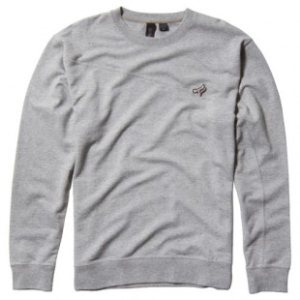 Fox Racing Crew | Asym Crew Fleece - Heather Grey