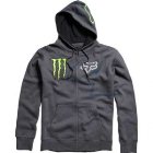 Fox Racing Fleece | Fox Monster Ricky Carmichael Replica Rc4 Zip Hoody - Charcoal