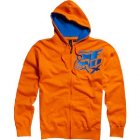 Fox Racing Hoody | Fox Vertical Zip Hoodie - Day Glo Orange