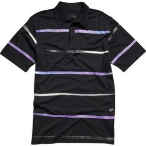 Fox Racing Polo Shirt | Fox Zippo Polo Shirt - Black