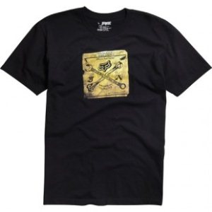 Fox Racing T Shirt | Fox 2 A Day Ss T Shirt - Black