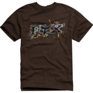 Fox Racing T Shirt | Fox Casino Ss T Shirt - Dark Brown