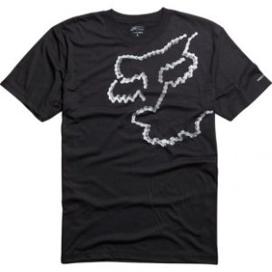 Fox Racing T Shirt | Fox Chained Head Technical Ss T Shirt - Black