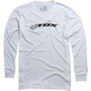Fox Racing T Shirt | Fox F3 Ls Tech T Shirt - White