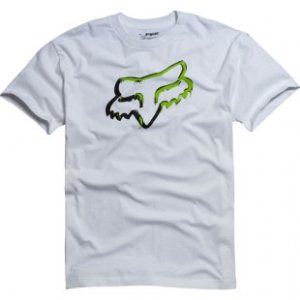 Fox Racing T Shirt | Fox Ink Covered Ss T Shirt - White