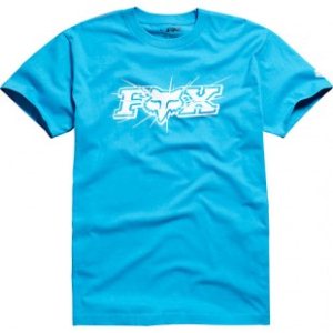 Fox Racing T Shirt | Fox Tempered Ss T Shirt - Electric Blue