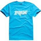 Fox Racing T Shirt | Fox Tempered Ss T Shirt - Electric Blue