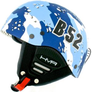 Hammer Helmet 2009 | Hmr B52 Snowboard Helmet - Blue Mimetic Design