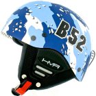 Hammer Helmet 2009 | Hmr B52 Snowboard Helmet - Blue Mimetic Design