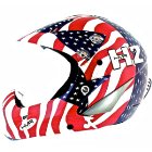 Hammer Helmet 2009 | Hmr Full Face Boarder X Helmet - Stars And Stripes Design