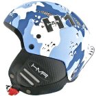 Hammer Helmet 2009 | Hmr H1 Snowboard Helmet - Blue Mimetic Design