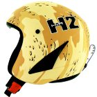 Hammer Helmet 2009 | Hmr H2 Ski Helmet - Desert Storm Design