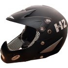 Hammer Helmet 2010 | Hmr Full Face Boarder X Helmet - All Black Dull