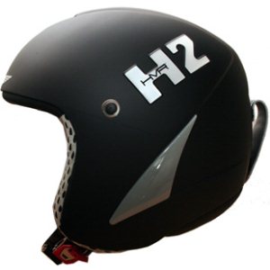Hammer Helmet 2010 | Hmr H2 Ski Helmet - All Black Dull
