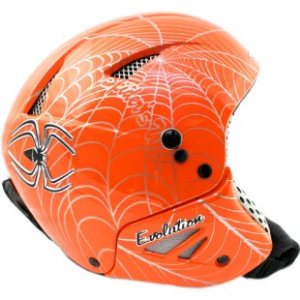 Hammer Helmet 2011 | Hmr H1 Snowboard Helmet Evo - Spider Orange Design