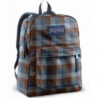 Jansport Rucksack | Jansport Superbreak Backpack - Hamster Brown Check