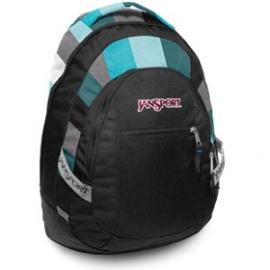 Jansport Rucksack | Jansport Trinity Backpack - Blinded Blue Block Check