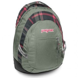 Jansport Rucksack | Jansport Trinity Backpack - Grey Tar Perry Plaid