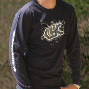 Lightboard T Shirt | Lightboard Flat Long Sleeve T Shirt - Dark Navy