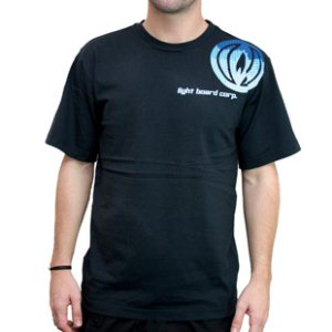 Lightboard T Shirt | Lightboard Web T Shirt - Black