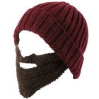 Neff Beanies | Neff Beardo Wildstyle Beanie - Maroon